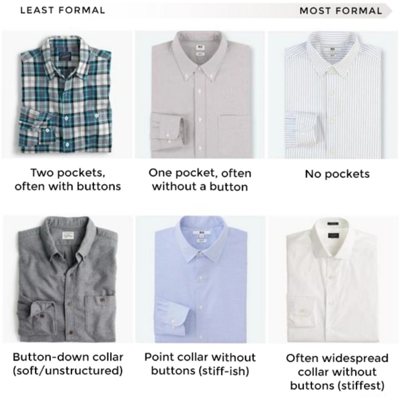Shirts Types Of Button Up Shirts Poshmark